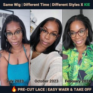 Yaki Bob Real Ear to Ear Lace Front Wig