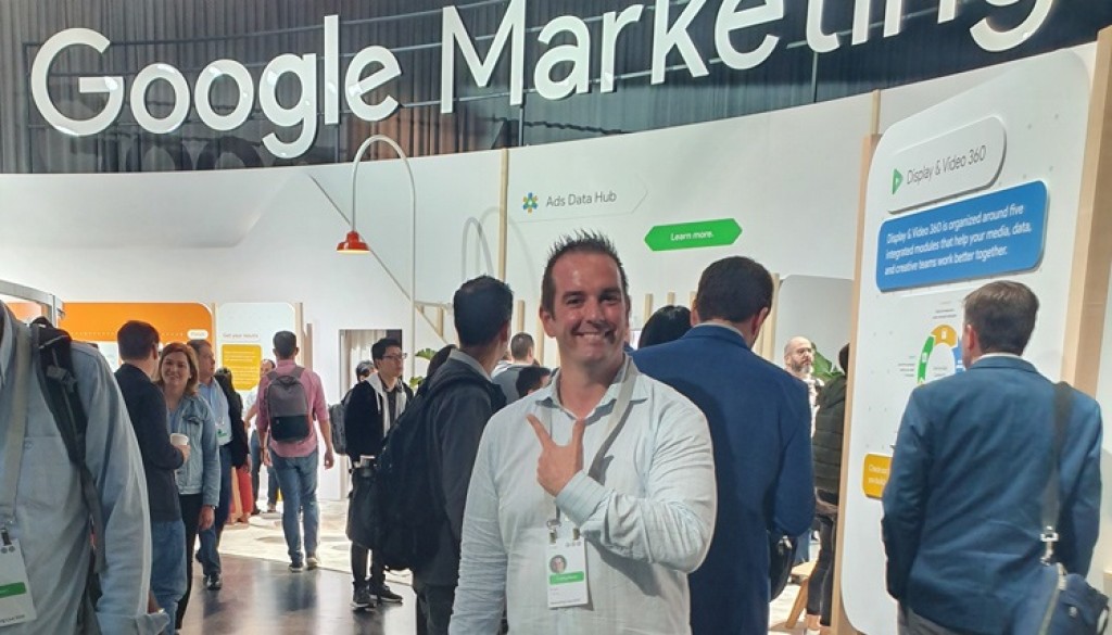 Colling Media CEO Brian Colling attends Google Marketing Live 2019 Colling Media CEO Brian Colling attends Google Marketing Live 2019