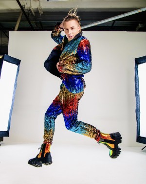 Justinface in official press photo