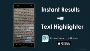 Find text among hand written text