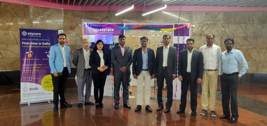 ZoyCare Health Kiosks at Delhi Metro ZoyCare Health Kiosks at Delhi Metro