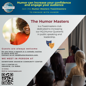 Humor Masters Flyer 2