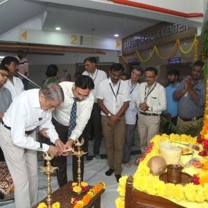 Cathlab innaugration at Dr Jivraj mehta samarak health foundation