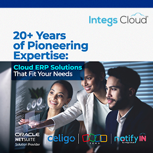 Integs Cloud with 20 Years Of Industry Expertise