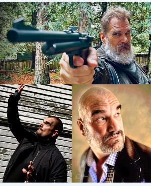 Ray Buffer as Ranger in MY FACE and Shadow Agent Darwin, in SKYCRASH