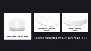 More products Supporting HomeKit Released in Q3