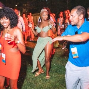 VIP guests at the after party