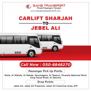 carlift Sharjah to jebel ali
