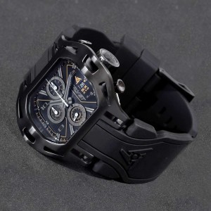 Black on Black Swiss Chronograph Watches