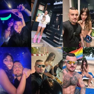 BFFs chilling out in Thailand.