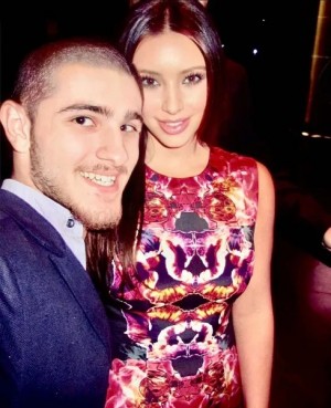 Selfie with Kim Kardashian