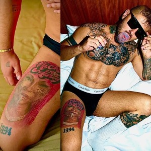 Nicki Minaj’s Tattoo on Emre Bardan - Glamhairartist Making