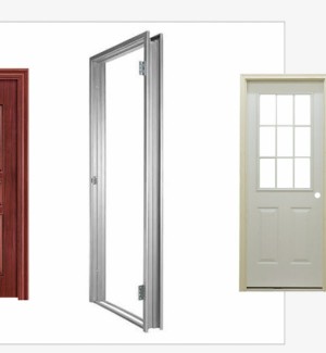 Pressed steel door frame Manvik