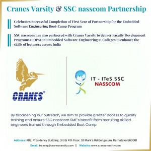 SSC nasscom & Cranes Varsity celebrate Successful Completion of First Year