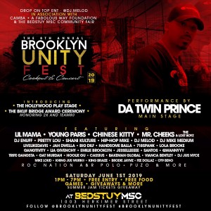 Da Twin Prince Is All Set to Fire With His First Performance Drip Live @ Brooklyn Unity Fest 