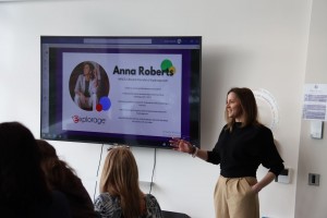 Anna talking at M Sparc