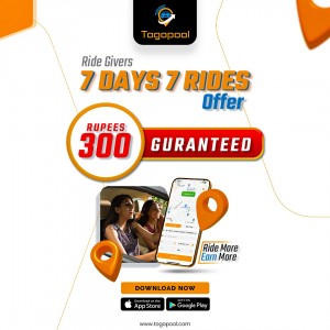 Togopool India Hits The Groundbreaking Checkpoint With The Ridesharing Services