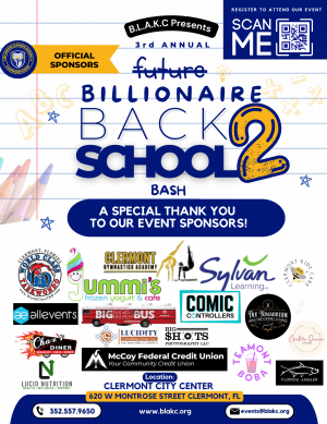 Join Us for the 3rd Annual Future Billionaire Back2School Bash: Empowering the Next Generation of Scholars