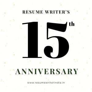 Resume Writer: Celebrating 15 Years of Excellence as a Premium Resume Building Brand 