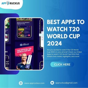 Best apps to watch T20 world cup