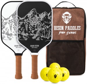Bison Paddles Unveils New National Park Themed Pickleball Paddles to Support Conservation Efforts