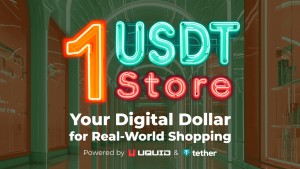 The 1 USD₮ Store is accessible through 1USDt.store or the @shop1USDt_bot on Telegram