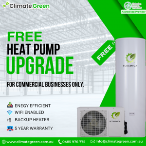Free Heat Pump Upgrade For Commercial Business Only