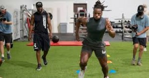 Brad Lester training Najee Harris , Pittsburgh Steelers Running Back