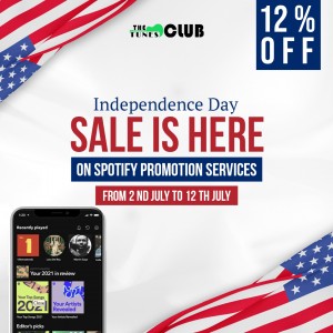 Independence Sale on Spotify Promotion Services
