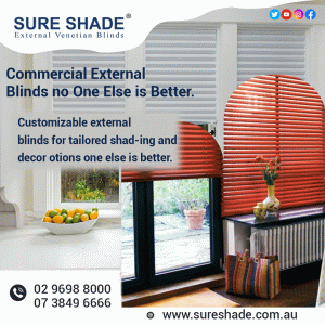External Venetian Blinds Commercial
