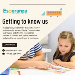 Esperanza Speech and OT Therapy Services in Dubai