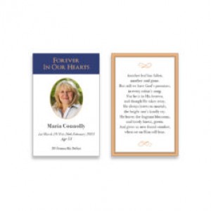 Wallet Memorial Cards