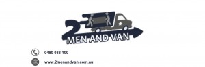 2 men and van banner