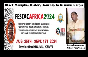 Black Memphis History World Kickbox Champ Amp Elmore Travels to Kenya Honor Dr. King Legacy Unite African & Black Family