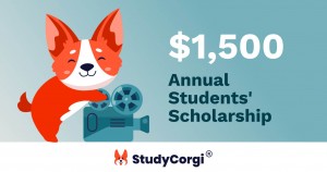 StudyCorgi student scholarship