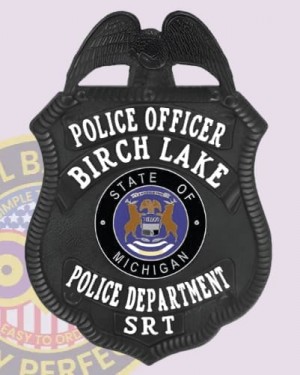 Police badges designed using OwlBadges.com