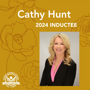 Attorney Cathy Hunt Inducted into the 2024 NCWBO Hall of Fame