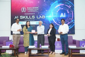 AI Skills Lab inauguration @ Rajalakshmi Engineering College
