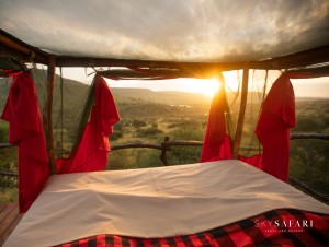 Elewana Loisaba Star Beds - sleep under the stars