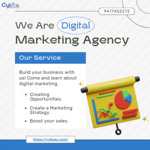 Digital Marketing Agency Pinterest Post Cybox Solutions