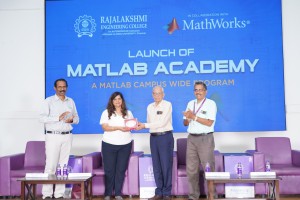 Guests at Idea Factory, Rajalakshmi Engineering College