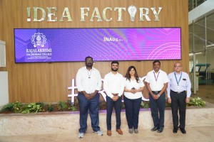 Students at the launch of MATLAB Academy at Rajalakshmi Engineering College