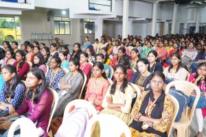 Students at the launch of MATLAB Academy at Rajalakshmi Engineering College