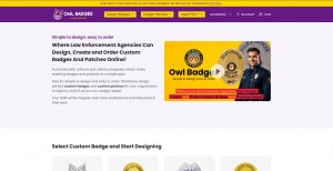Owl Badges Website Where Law Enforcement Can Order Badges Online