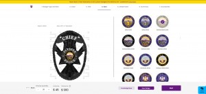Ulysses PD Police Badge Designed Online