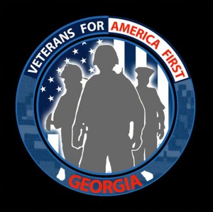 Georgia Veterans for America First official logo
