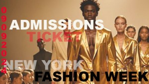 New York Fashion Week Ticket Sales