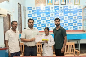 Coach with Principal of GBPS