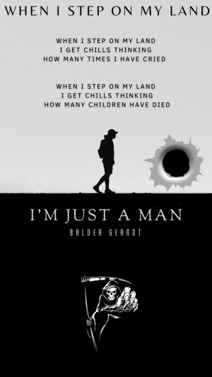 08 When I Step On My Land Canvas