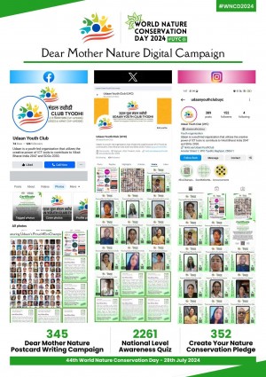 Udaan Youth Club featured all postcards and videos on social media